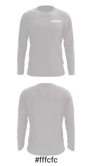 Long Sleeve Performance Shirt, Bulldogs, Men's Basketball, Teamtime, Team time, sublimation, custom sports apparel, team uniforms, spirit wear, spiritwear, sports uniforms, custom shirts, team store, custom team store, fundraiser sports, apparel fundraiser
