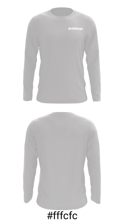 Bulldogs 76397224 Long Sleeve Performance Shirt - 18