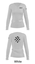 ARG3X®️ 83551425 Women's Long Sleeve V-neck Shirt - 6