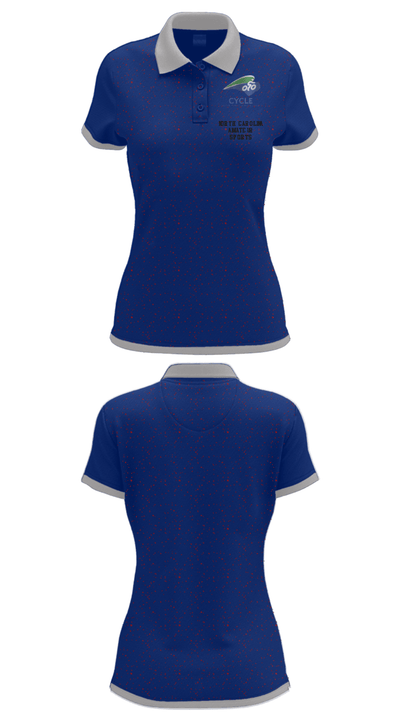 North Carolina Amateur Sports 80522235 Women's Short Sleeve Performance Polo  - 32
