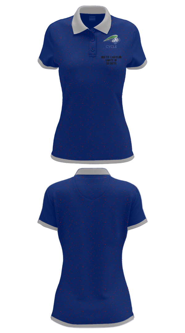 Women's Short Sleeve Performance Polo, North Carolina Amateur Sports, Spirit Store, Teamtime, Team time, sublimation, custom sports apparel, team uniforms, spirit wear, spiritwear, sports uniforms, custom shirts, team store, custom team store, fundraiser sports, apparel fundraiser