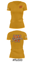 Portsmouth West High School Basketball 54134846 Women's Short Sleeve V-neck Shirt - 21