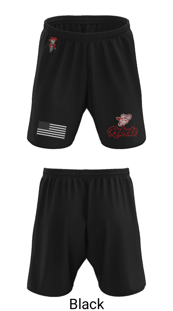 Athletic Shorts With Pockets, Highland Middle School, Spirit Store, Teamtime, Team time, sublimation, custom sports apparel, team uniforms, spirit wear, spiritwear, sports uniforms, custom shirts, team store, custom team store, fundraiser sports, apparel fundraiser