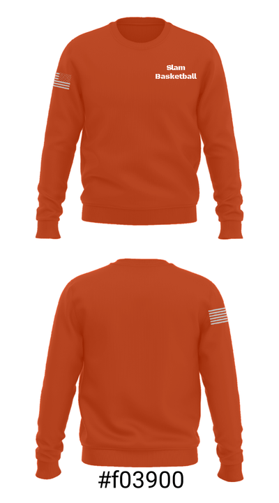 Slam Basketball 26079260 Crew Neck Sweatshirt - 16