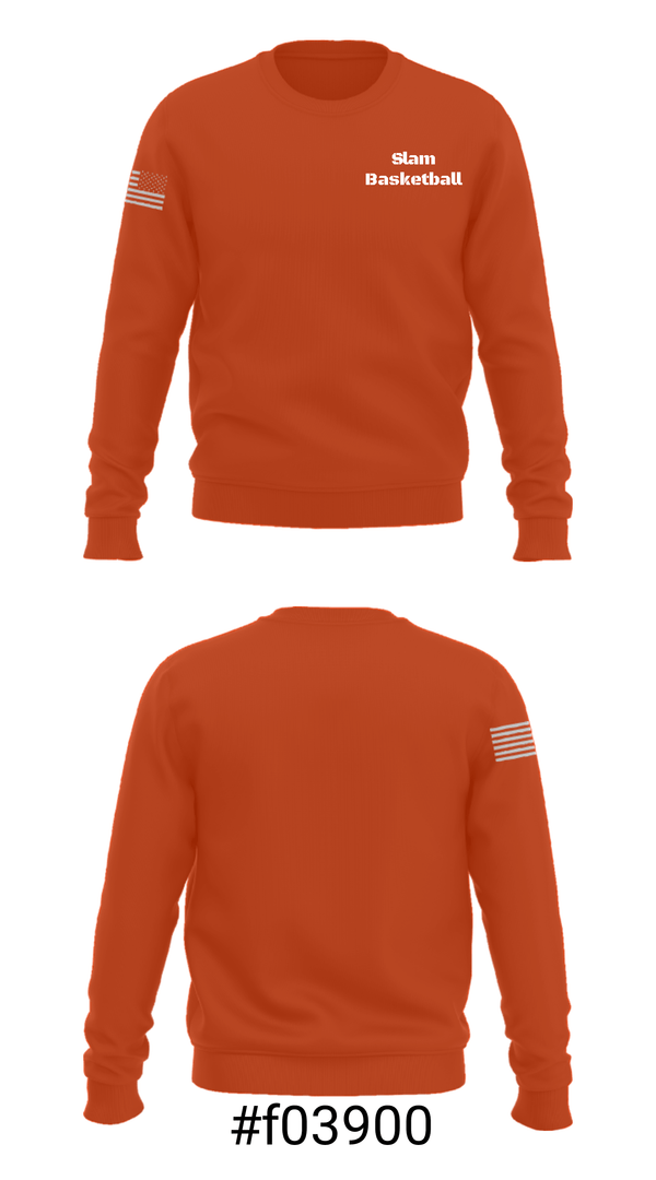 Crew Neck Sweatshirt, Slam Basketball, Women's Basketball, Teamtime, Team time, sublimation, custom sports apparel, team uniforms, spirit wear, spiritwear, sports uniforms, custom shirts, team store, custom team store, fundraiser sports, apparel fundraiser