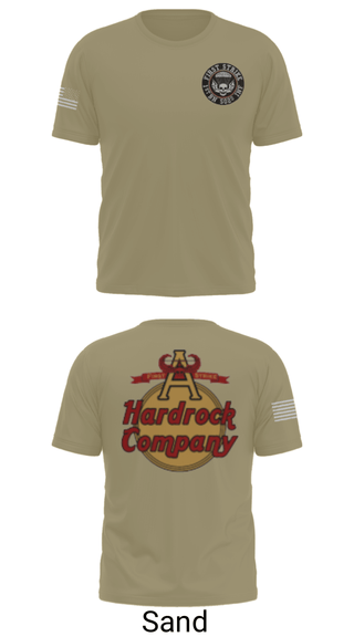 Short Sleeve Performance Shirt, Hardrock Company, Army, Teamtime, Team time, sublimation, custom sports apparel, team uniforms, spirit wear, spiritwear, sports uniforms, custom shirts, team store, custom team store, fundraiser sports, apparel fundraiser