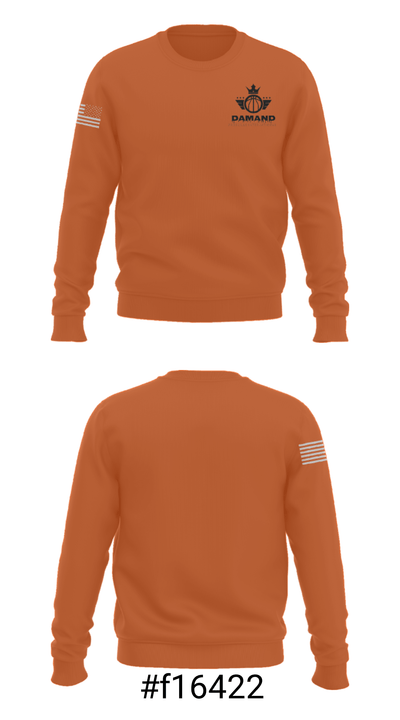 Damand Basketball 15814956 Crew Neck Sweatshirt - 15