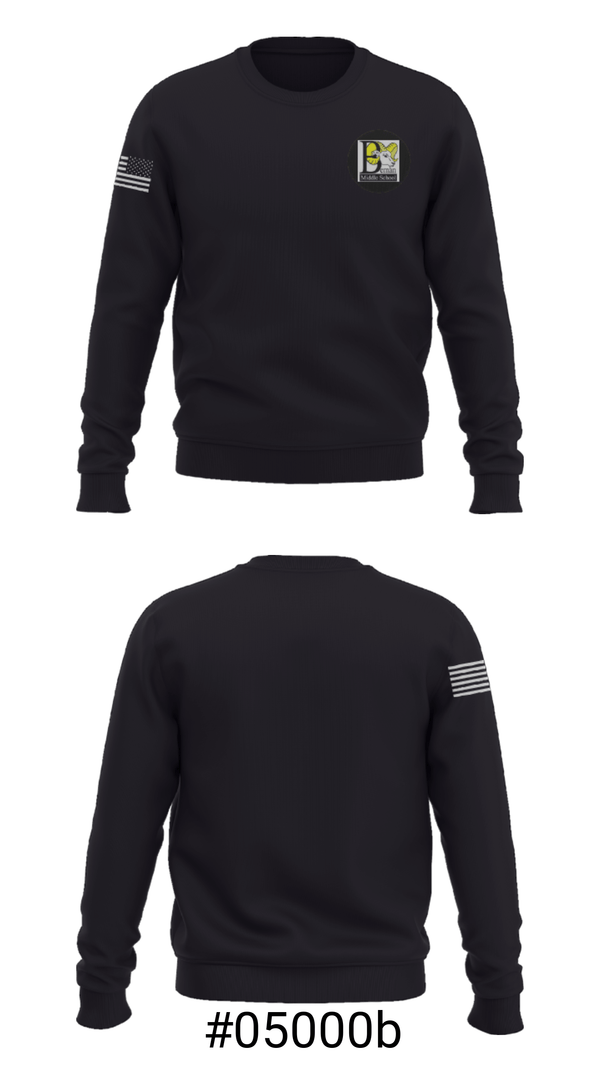 Crew Neck Sweatshirt, Beman Middle School, Spirit Store, Teamtime, Team time, sublimation, custom sports apparel, team uniforms, spirit wear, spiritwear, sports uniforms, custom shirts, team store, custom team store, fundraiser sports, apparel fundraiser