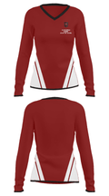 Bronzeville Academy Charter School 80943631 Women's Long Sleeve V-neck Shirt - 25