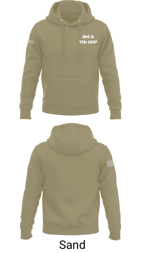 Hoodie, det.k 7th GDP, , Teamtime, Team time, sublimation, custom sports apparel, team uniforms, spirit wear, spiritwear, sports uniforms, custom shirts, team store, custom team store, fundraiser sports, apparel fundraiser