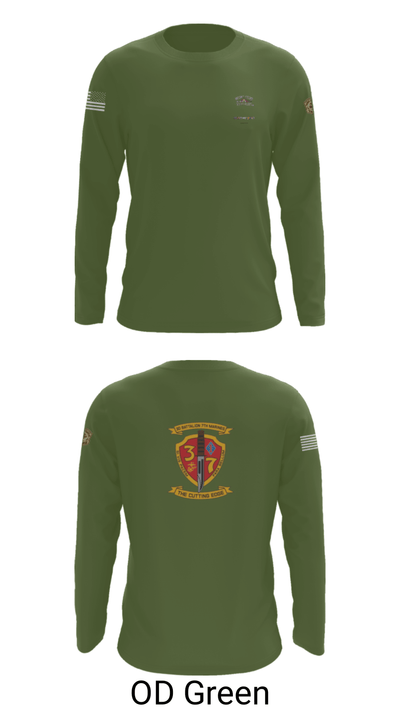 3rd. Battalion 7th. Marines 15768807 Long Sleeve Performance Shirt - 27