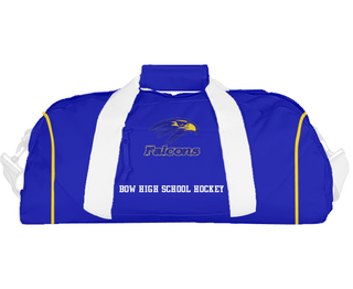 Duffle Bag, Bow High School Hockey, Ice Hockey, Teamtime, Team time, sublimation, custom sports apparel, team uniforms, spirit wear, spiritwear, sports uniforms, custom shirts, team store, custom team store, fundraiser sports, apparel fundraiser