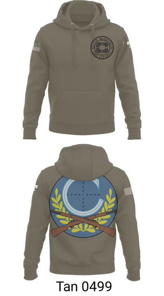 Hoodie, El Cid Marksmen, the Competitive Shooting Club at The Citadel, , Teamtime, Team time, sublimation, custom sports apparel, team uniforms, spirit wear, spiritwear, sports uniforms, custom shirts, team store, custom team store, fundraiser sports, apparel fundraiser