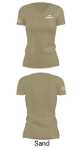 USS Minnesota 27087147 Women's Short Sleeve V-neck Shirt - 44