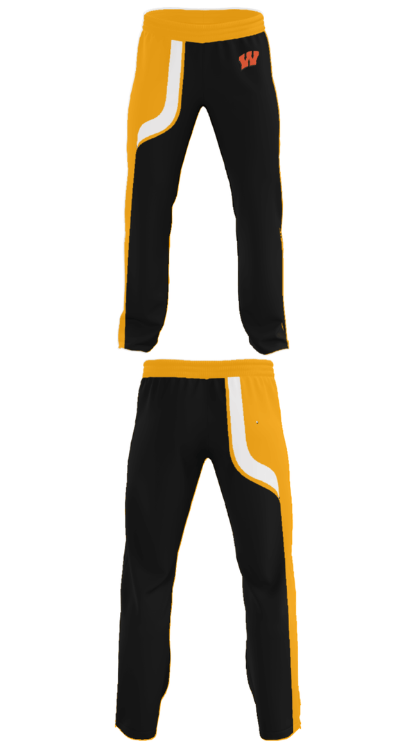 Sweatpants, Warren High School Basketball, Women's Basketball, Teamtime, Team time, sublimation, custom sports apparel, team uniforms, spirit wear, spiritwear, sports uniforms, custom shirts, team store, custom team store, fundraiser sports, apparel fundraiser