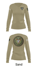 SSD 74989347 Women's Long Sleeve V-neck Shirt - 47