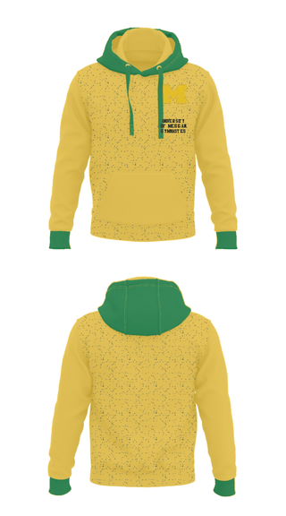 Hoodie, University of Michigan Gymnastics, Men's Basketball, Teamtime, Team time, sublimation, custom sports apparel, team uniforms, spirit wear, spiritwear, sports uniforms, custom shirts, team store, custom team store, fundraiser sports, apparel fundraiser