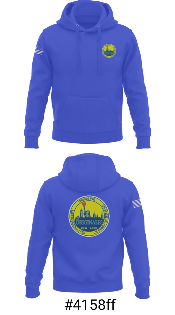 Hoodie, Los Originales, Men's Basketball, Teamtime, Team time, sublimation, custom sports apparel, team uniforms, spirit wear, spiritwear, sports uniforms, custom shirts, team store, custom team store, fundraiser sports, apparel fundraiser