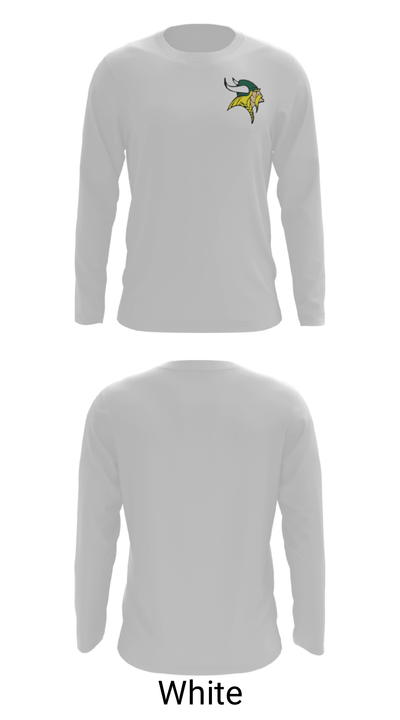 Archbishop Wood Catholic High School Bowling 68750903 Long Sleeve Performance Shirt - 4