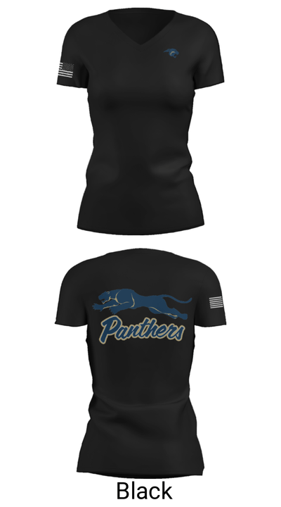 John Paul Ii Catholic High School 40940837 Women's Short Sleeve V-neck Shirt - 14