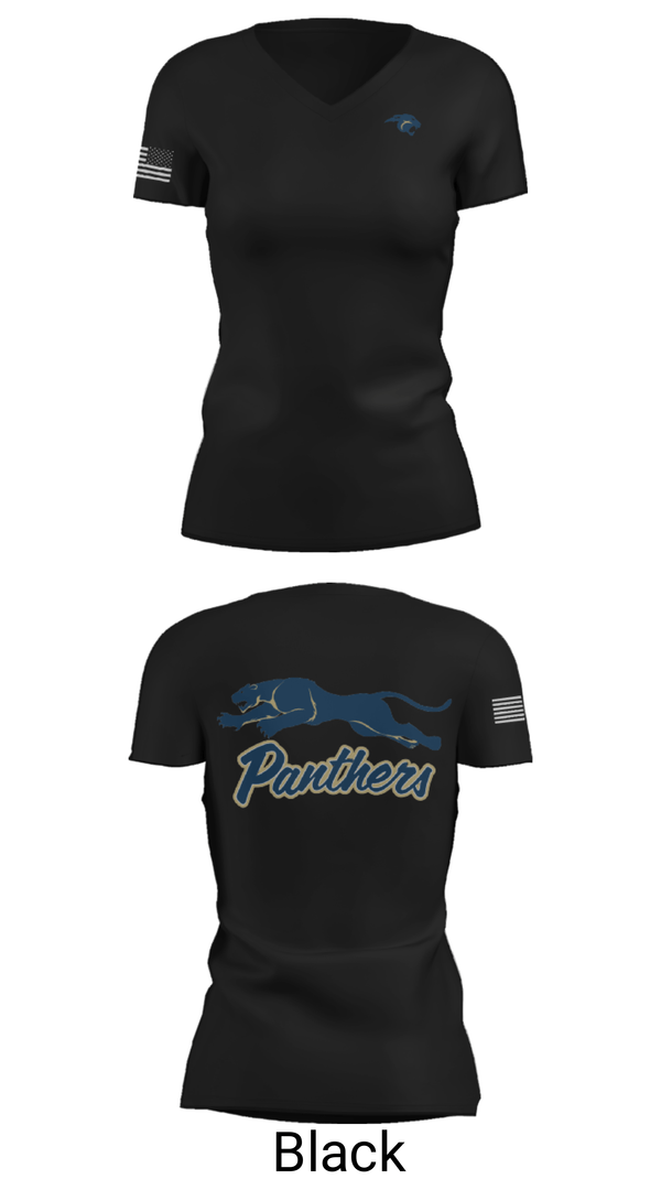 Women's Short Sleeve Vneck Shirt, John Paul Ii Catholic High School, Spirit Store, Teamtime, Team time, sublimation, custom sports apparel, team uniforms, spirit wear, spiritwear, sports uniforms, custom shirts, team store, custom team store, fundraiser sports, apparel fundraiser