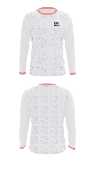 Long Sleeve Performance Shirt, Lodi Rams, Men's Basketball, Teamtime, Team time, sublimation, custom sports apparel, team uniforms, spirit wear, spiritwear, sports uniforms, custom shirts, team store, custom team store, fundraiser sports, apparel fundraiser