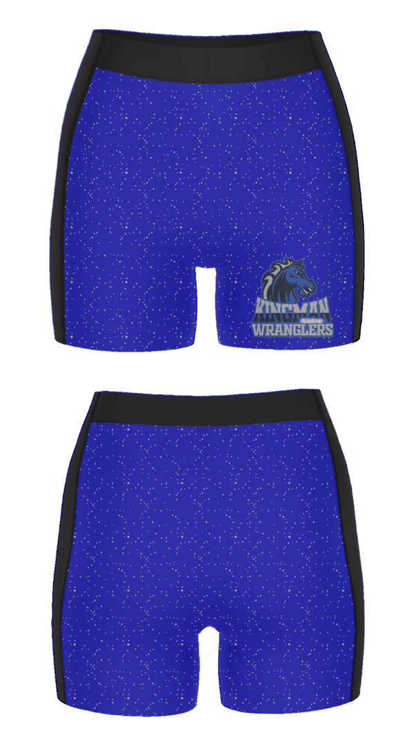 Women's Compression Shorts, Kingman Academy Of Learning - Intermediate School, Spirit Store, Teamtime, Team time, sublimation, custom sports apparel, team uniforms, spirit wear, spiritwear, sports uniforms, custom shirts, team store, custom team store, fundraiser sports, apparel fundraiser