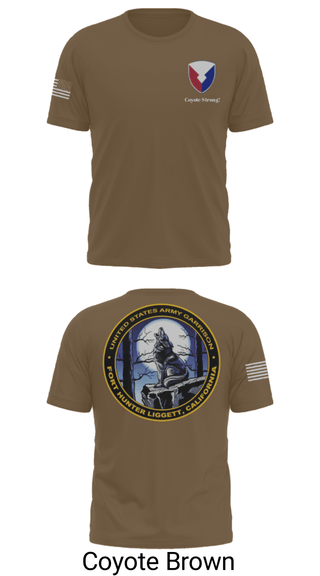 Short Sleeve Performance Shirt, USAG Fort Hunter Liggett, Army, Teamtime, Team time, sublimation, custom sports apparel, team uniforms, spirit wear, spiritwear, sports uniforms, custom shirts, team store, custom team store, fundraiser sports, apparel fundraiser