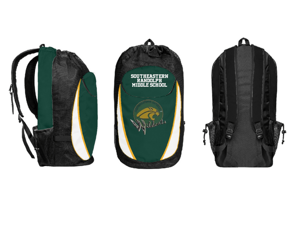 Gear Bag, Southeastern Randolph Middle School, Spirit Store, Teamtime, Team time, sublimation, custom sports apparel, team uniforms, spirit wear, spiritwear, sports uniforms, custom shirts, team store, custom team store, fundraiser sports, apparel fundraiser