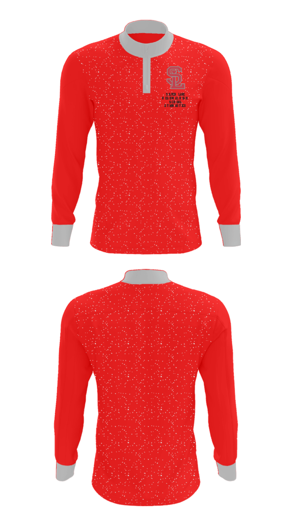 Quarter Zip Jacket, Silver Lake Regional High School Gymnastics, Spirit Store, Teamtime, Team time, sublimation, custom sports apparel, team uniforms, spirit wear, spiritwear, sports uniforms, custom shirts, team store, custom team store, fundraiser sports, apparel fundraiser