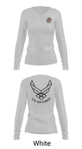 FLYING TIGERS 50875529 Women's Long Sleeve V-neck Shirt - 6