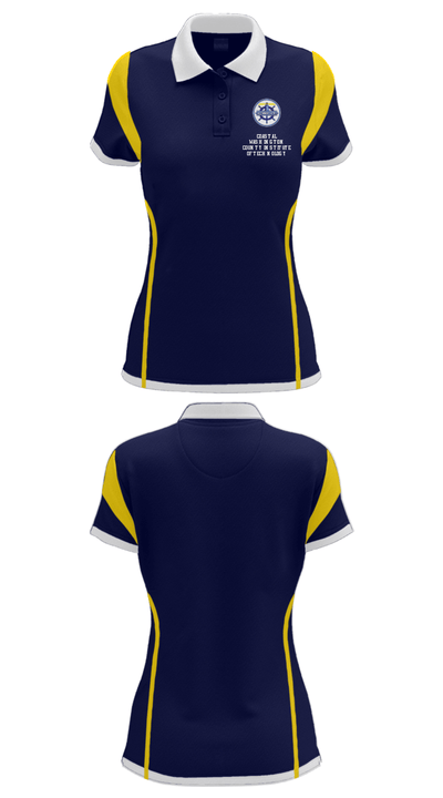 Coastal Washington County Institute Of Technology 59548496 Women's Short Sleeve Performance Polo  - 26