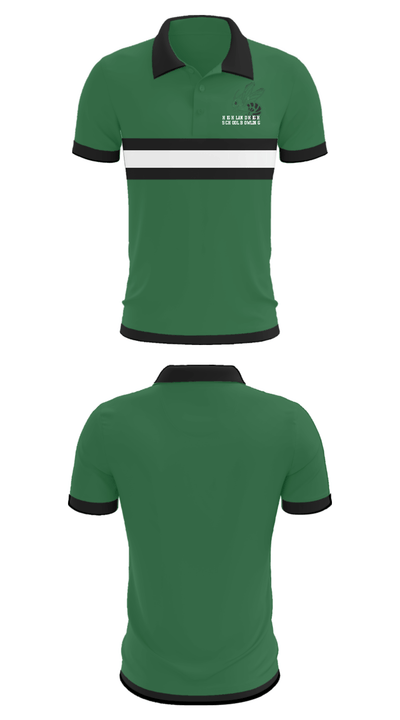 Highland High School Bowling 44763989 Short Sleeve Performance Polo - 35