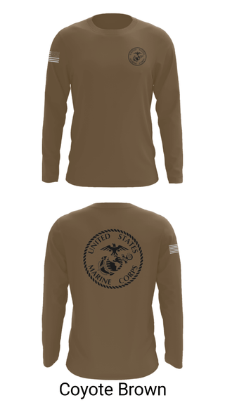 Long Sleeve Performance Shirt, UHS MCJROTC, Marines, Teamtime, Team time, sublimation, custom sports apparel, team uniforms, spirit wear, spiritwear, sports uniforms, custom shirts, team store, custom team store, fundraiser sports, apparel fundraiser