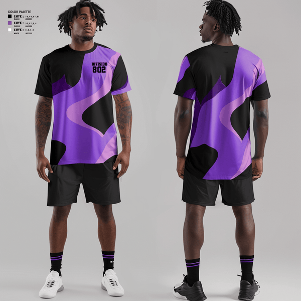 Short Sleeve Performance Shirt, Division 802, Men's Basketball, Teamtime, Team time, sublimation, custom sports apparel, team uniforms, spirit wear, spiritwear, sports uniforms, custom shirts, team store, custom team store, fundraiser sports, apparel fundraiser