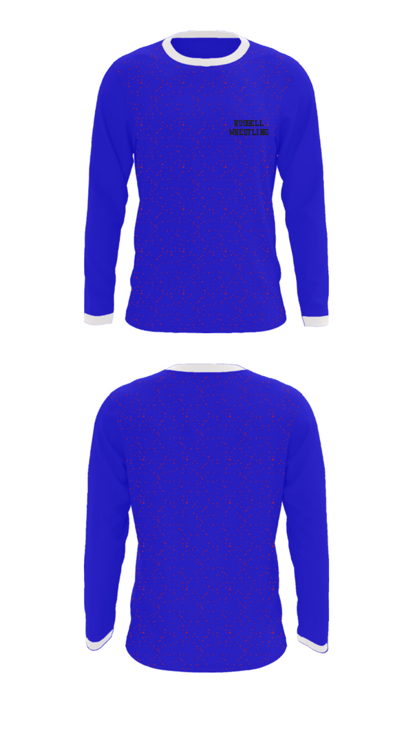 Long Sleeve Performance Shirt, RUSSELL WRESTLING, Wrestling, Teamtime, Team time, sublimation, custom sports apparel, team uniforms, spirit wear, spiritwear, sports uniforms, custom shirts, team store, custom team store, fundraiser sports, apparel fundraiser