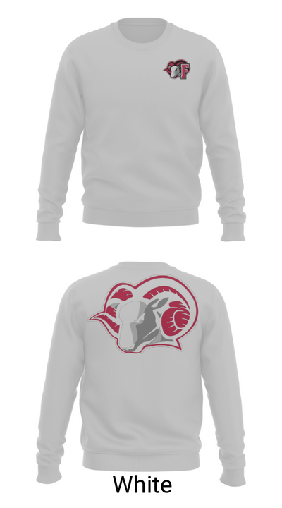 Franklinton High School Swimming 35883483 Crew Neck Sweatshirt - 2