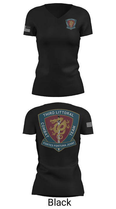 3rd LCT 36532313 Women's Short Sleeve V-neck Shirt - 20