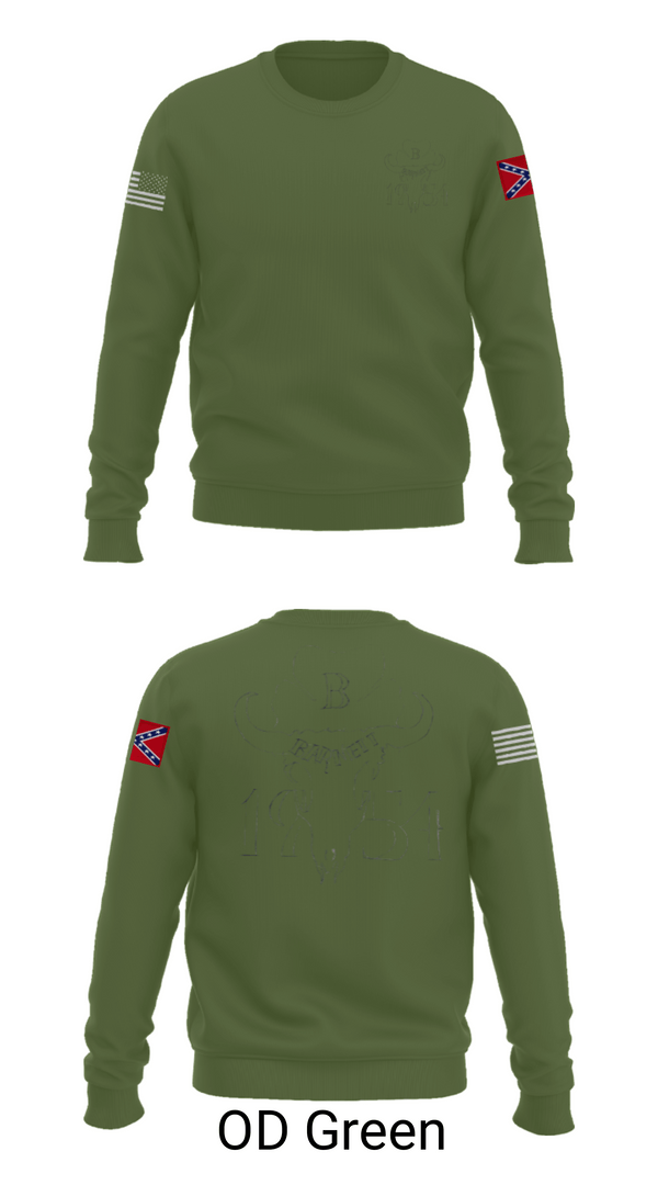 Crew Neck Sweatshirt, GOD'S GANGSTER'SBarnetts, Marines, Teamtime, Team time, sublimation, custom sports apparel, team uniforms, spirit wear, spiritwear, sports uniforms, custom shirts, team store, custom team store, fundraiser sports, apparel fundraiser