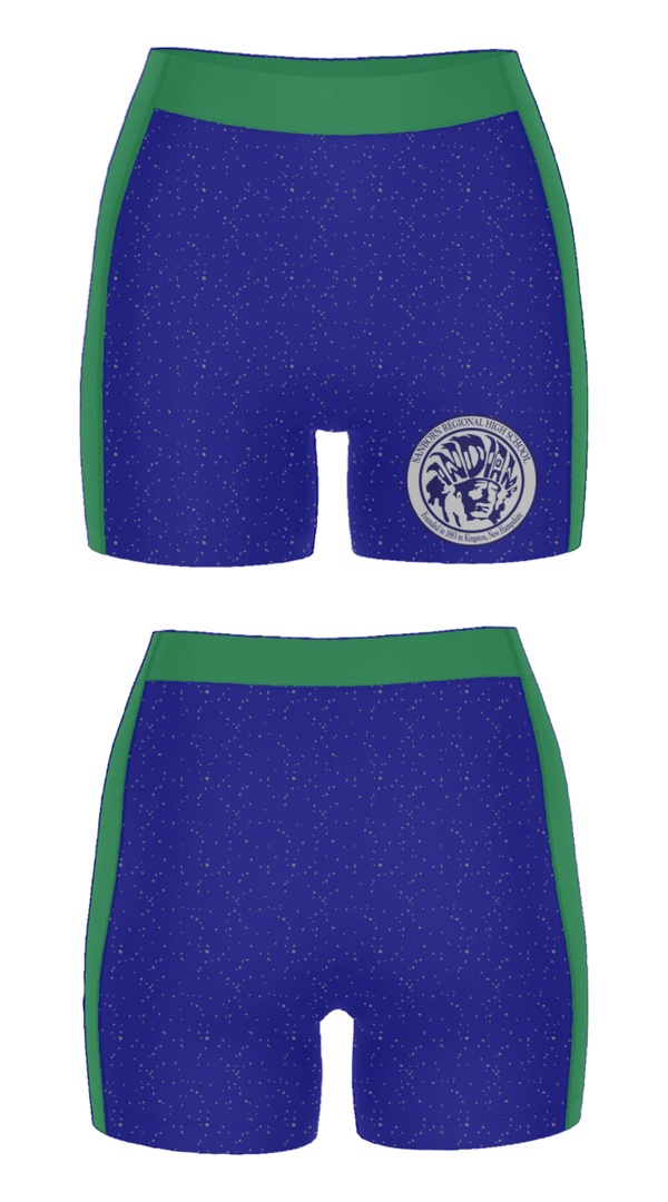 Women's Compression Shorts, Sanborn Regional High School Basketball, Women's Basketball, Teamtime, Team time, sublimation, custom sports apparel, team uniforms, spirit wear, spiritwear, sports uniforms, custom shirts, team store, custom team store, fundraiser sports, apparel fundraiser