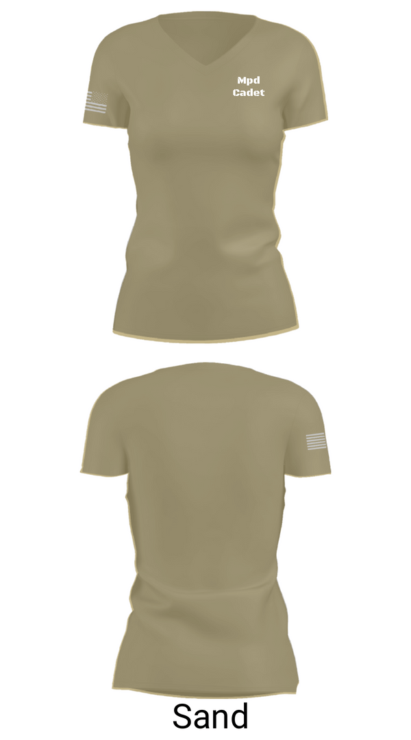 Women's Short Sleeve Vneck Shirt, Mpd Cadet, Police, Teamtime, Team time, sublimation, custom sports apparel, team uniforms, spirit wear, spiritwear, sports uniforms, custom shirts, team store, custom team store, fundraiser sports, apparel fundraiser
