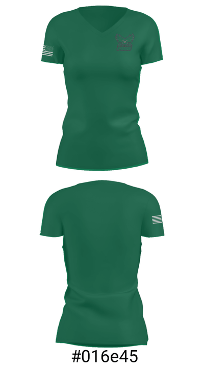 Maui Preparatory Academy Basketball 16486933 Women's Short Sleeve V-neck Shirt - 21