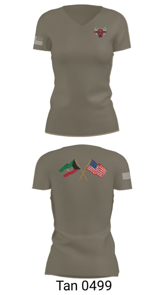 Women's Short Sleeve Vneck Shirt, 802 OD, Army, Teamtime, Team time, sublimation, custom sports apparel, team uniforms, spirit wear, spiritwear, sports uniforms, custom shirts, team store, custom team store, fundraiser sports, apparel fundraiser