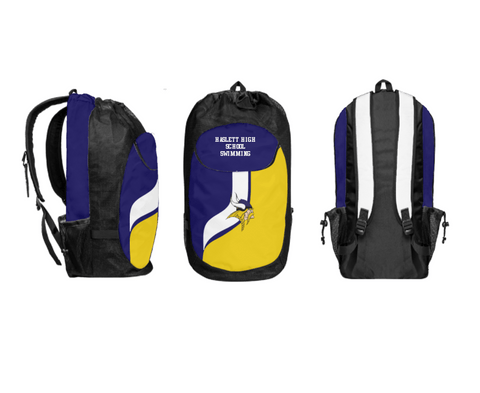 Gear Bag, Haslett High School Swimming, Swimming, Teamtime, Team time, sublimation, custom sports apparel, team uniforms, spirit wear, spiritwear, sports uniforms, custom shirts, team store, custom team store, fundraiser sports, apparel fundraiser