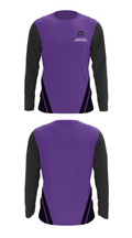 Hollis Upper Elementary School 94323285 Long Sleeve Performance Shirt - 27