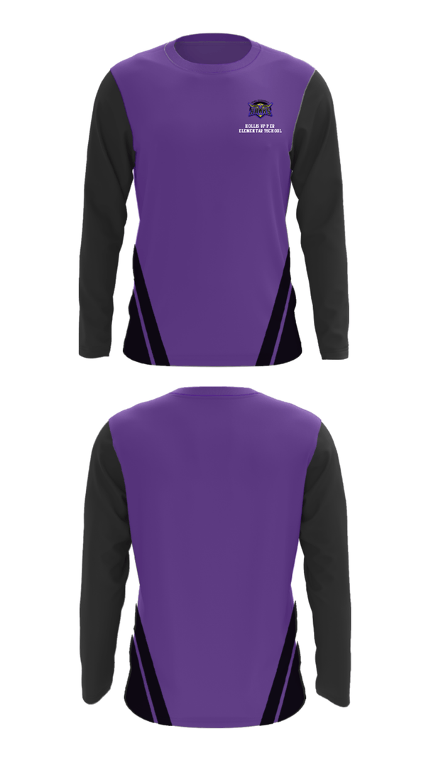 Long Sleeve Performance Shirt, Hollis Upper Elementary School, Spirit Store, Teamtime, Team time, sublimation, custom sports apparel, team uniforms, spirit wear, spiritwear, sports uniforms, custom shirts, team store, custom team store, fundraiser sports, apparel fundraiser