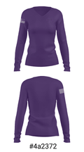 Stockdale High School Basketball 68619851 Women's Long Sleeve V-neck Shirt - 20