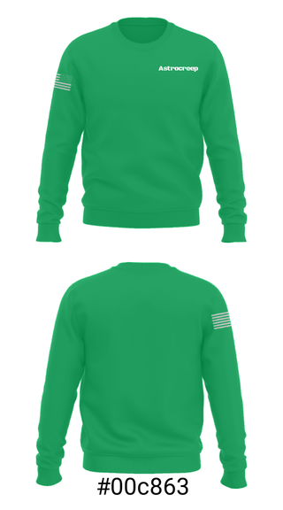 Crew Neck Sweatshirt, Astrocreep, , Teamtime, Team time, sublimation, custom sports apparel, team uniforms, spirit wear, spiritwear, sports uniforms, custom shirts, team store, custom team store, fundraiser sports, apparel fundraiser