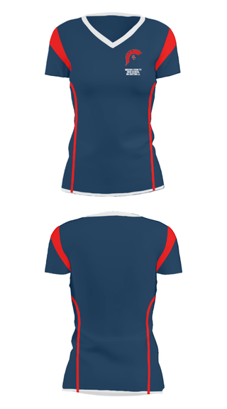 Women's Short Sleeve Vneck Shirt, Brooks County High School Basketball, Men's Basketball, Teamtime, Team time, sublimation, custom sports apparel, team uniforms, spirit wear, spiritwear, sports uniforms, custom shirts, team store, custom team store, fundraiser sports, apparel fundraiser