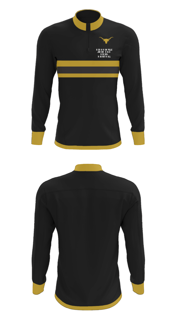 Quarter Zip Jacket, Hebbronville Junior High School Basketball, Women's Basketball, Teamtime, Team time, sublimation, custom sports apparel, team uniforms, spirit wear, spiritwear, sports uniforms, custom shirts, team store, custom team store, fundraiser sports, apparel fundraiser